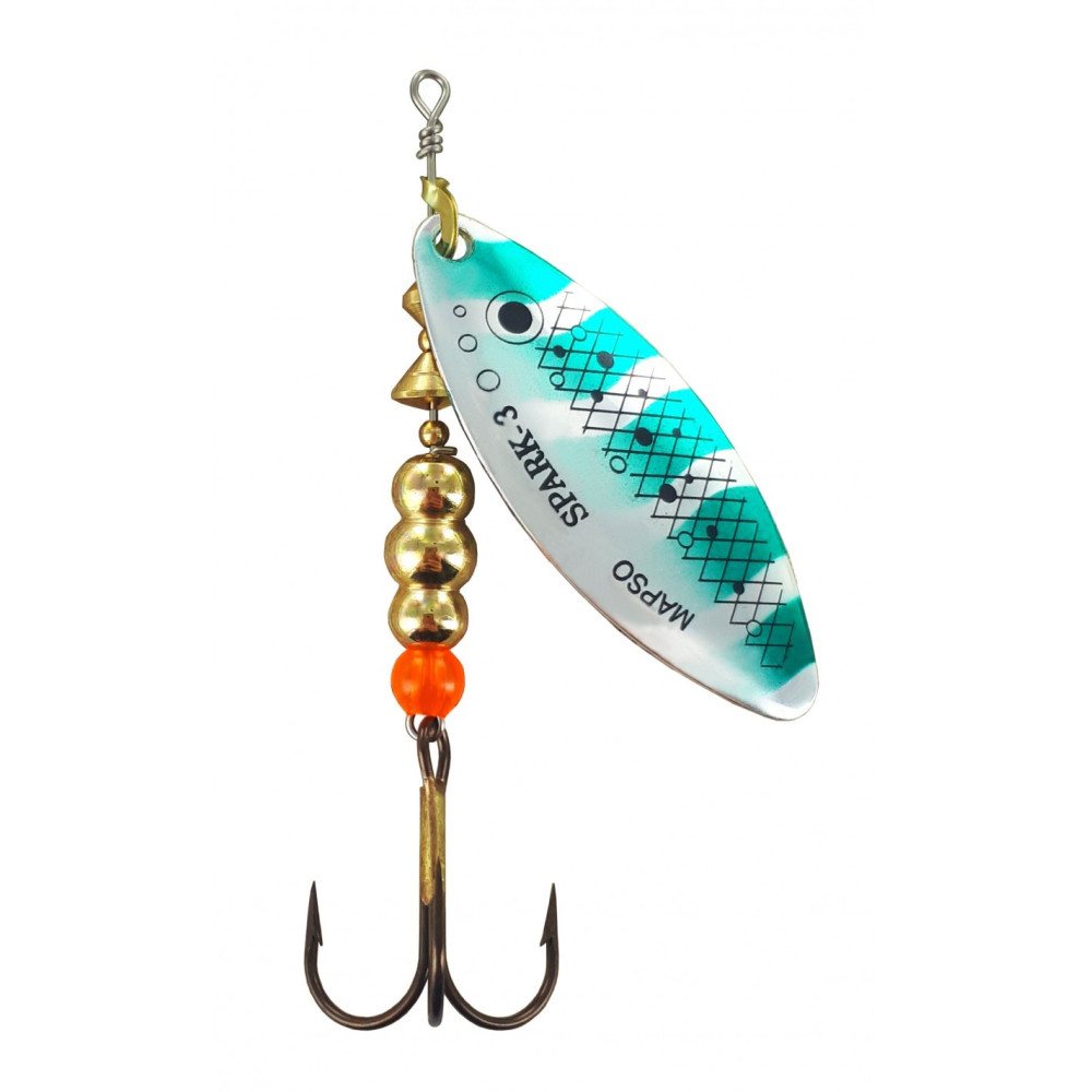 Блешня обертаюча Lukris Mapso SPINNER SPARK-3 T-PV PSPT3PV