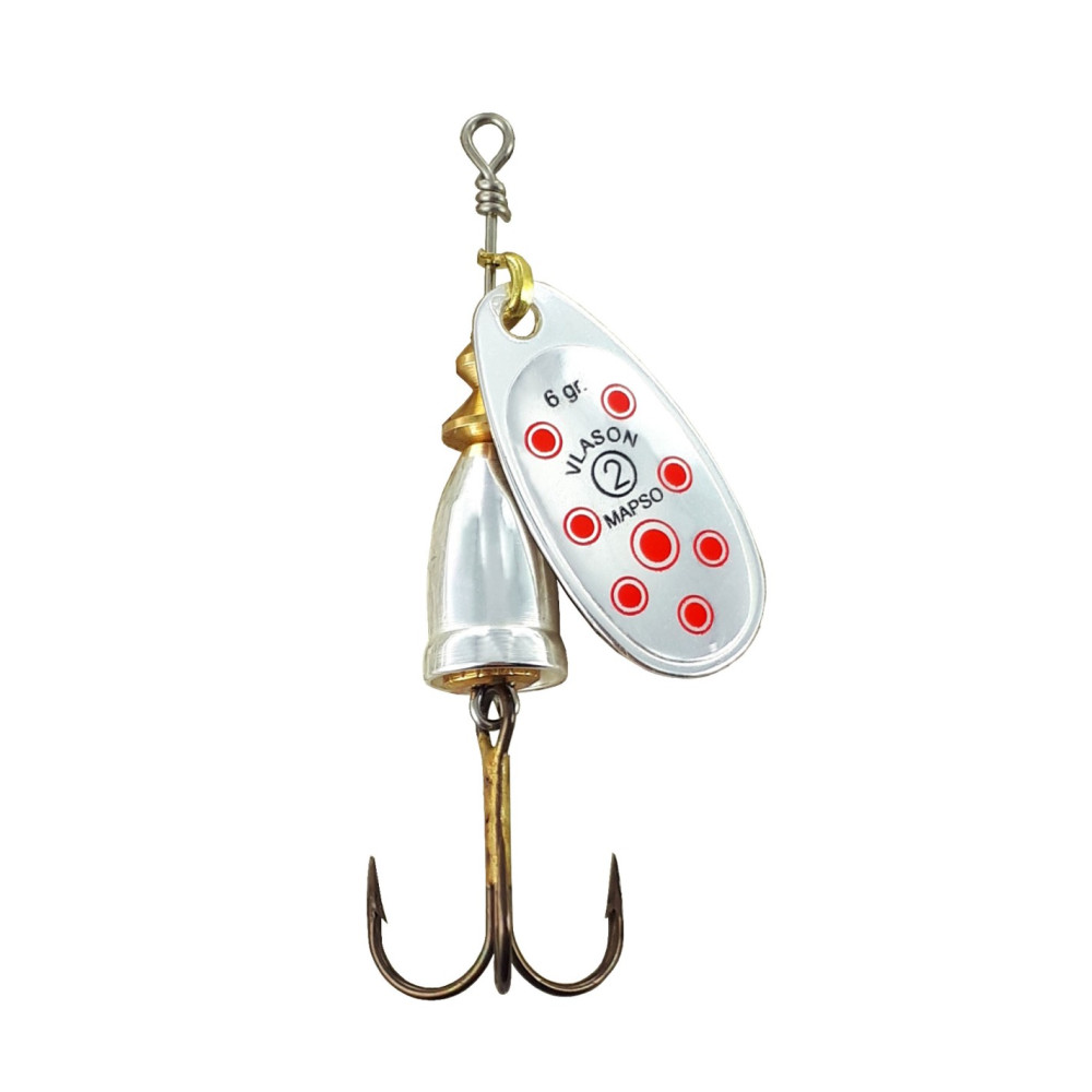 Блешня обертаюча Lukris Mapso SPINNER VLASON-2 PR PVL2PR