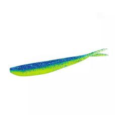 Силіконова приманка Lunker City Fin-S Fish 4" #03 Blue Chartreuse (10pcs)