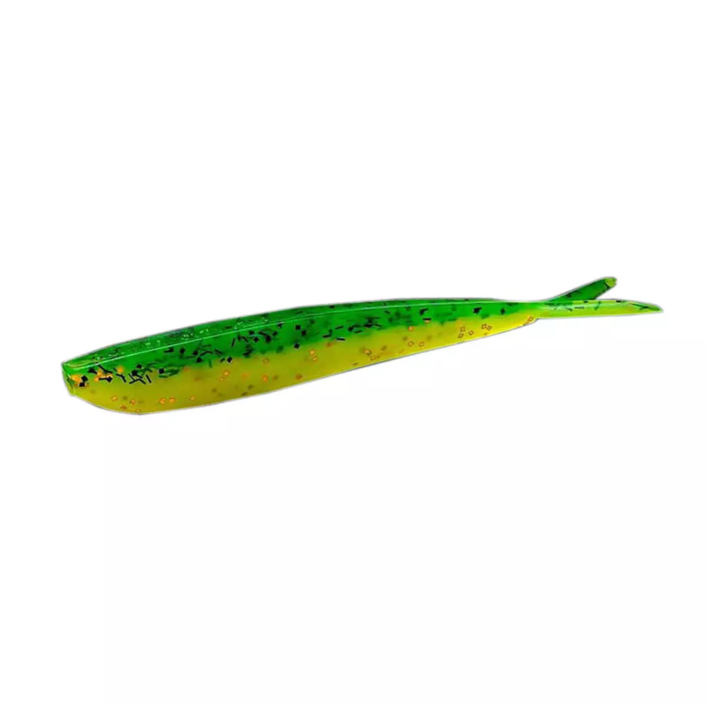 Силіконова приманка Lunker City Fin-S Fish 5" #04 Fire Perch (10pcs)