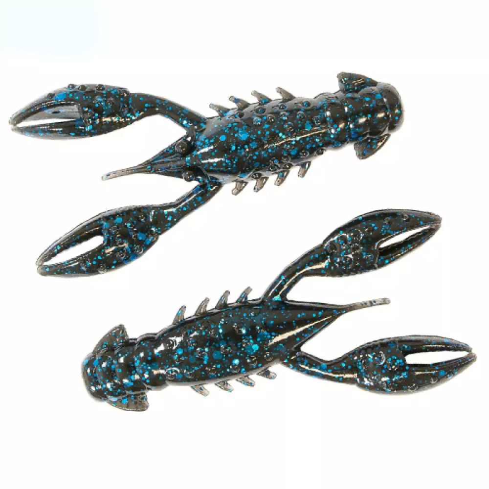 Плаваючий силікон ZMAN TRD Crawz 2.5" 6 pcs #Black/Blue