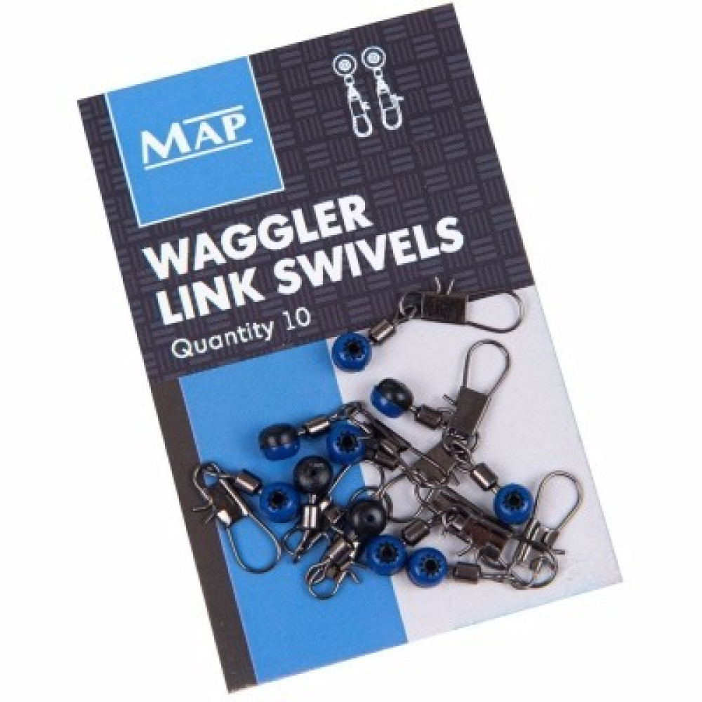 Застібка для матчевого поплавця MAP WAGGLER LINK SWIVELS R1032