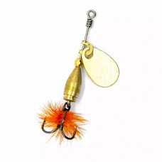 Блешня обертаюча Маньячка Болік, золото, 1 гр. 65338