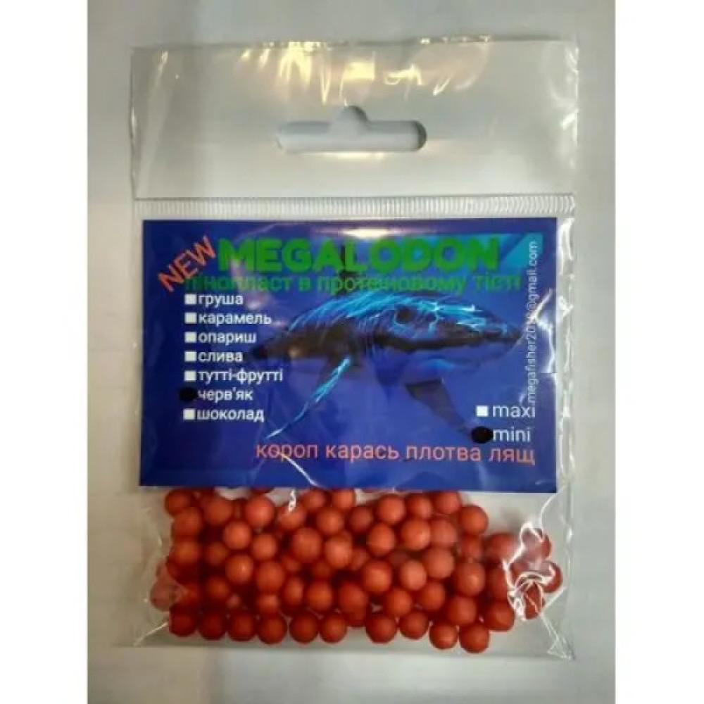 Пінопласт в протеіновому тісті Megalodon часник