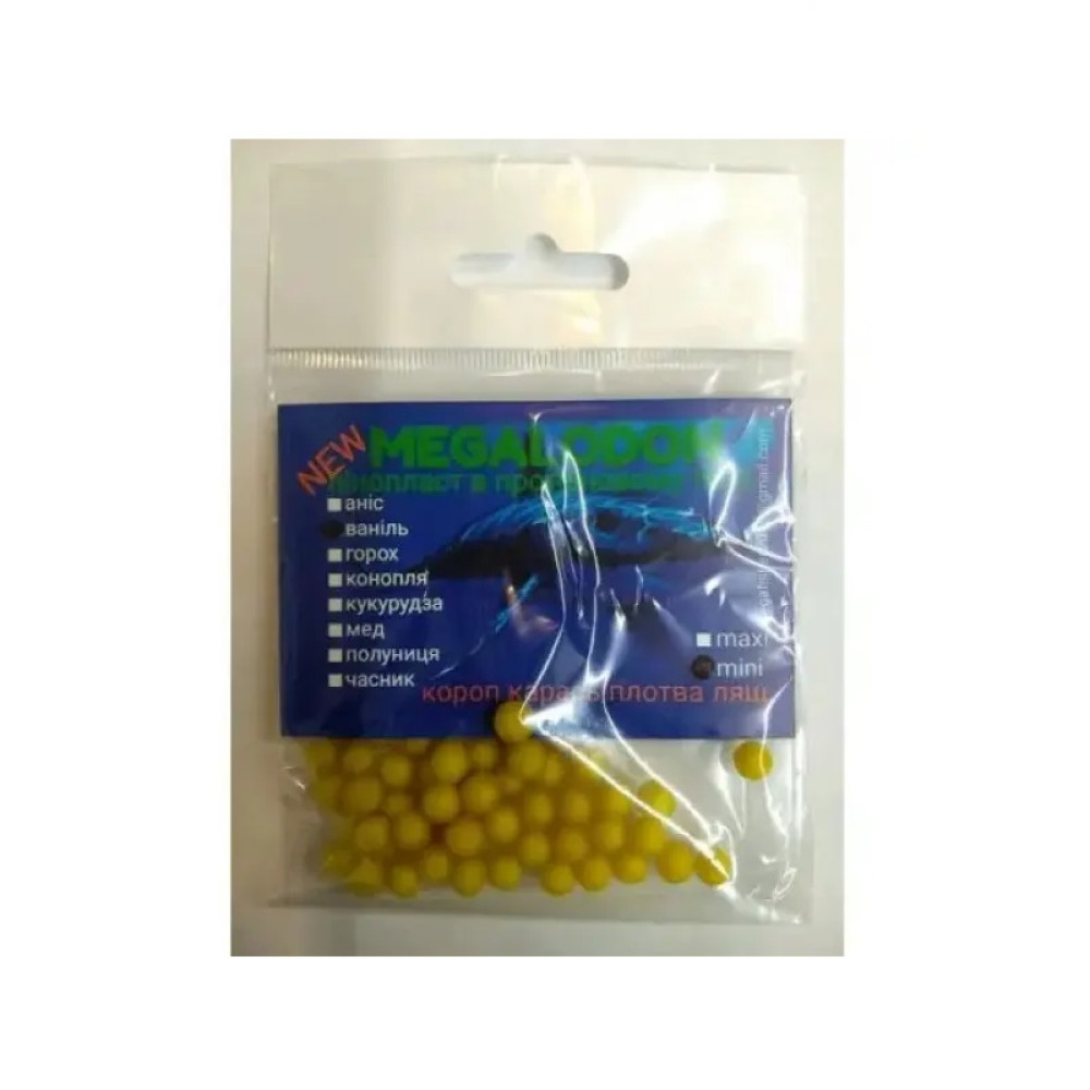 Пінопласт в протеіновому тісті Megalodon ваніль