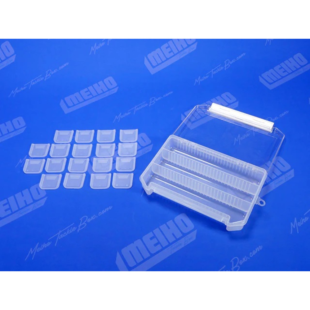 Коробка Meiho Clear Case C-800Nd 205x145x40mm clear