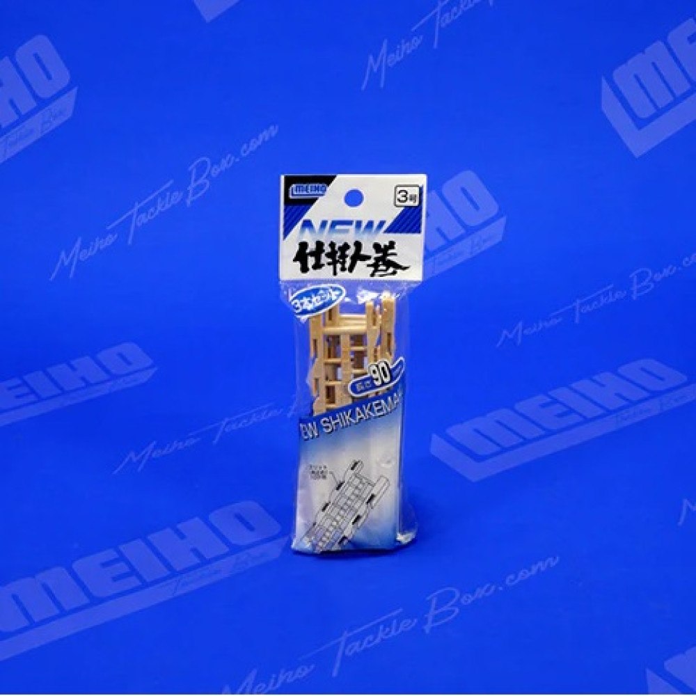 Мотовило Meiho New Shikakemaki 3 90х29х5 к:коричневий