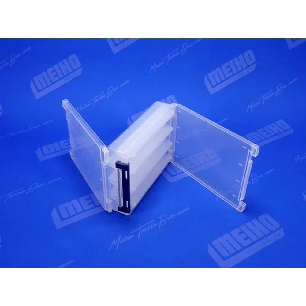 Коробка Meiho Reversible 180V 205x145x50mm к:clear