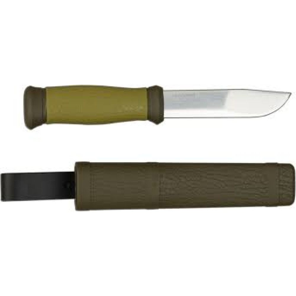 Ніж Morakniv Outdoor 2000 Green, нержавіюча сталь, зелений