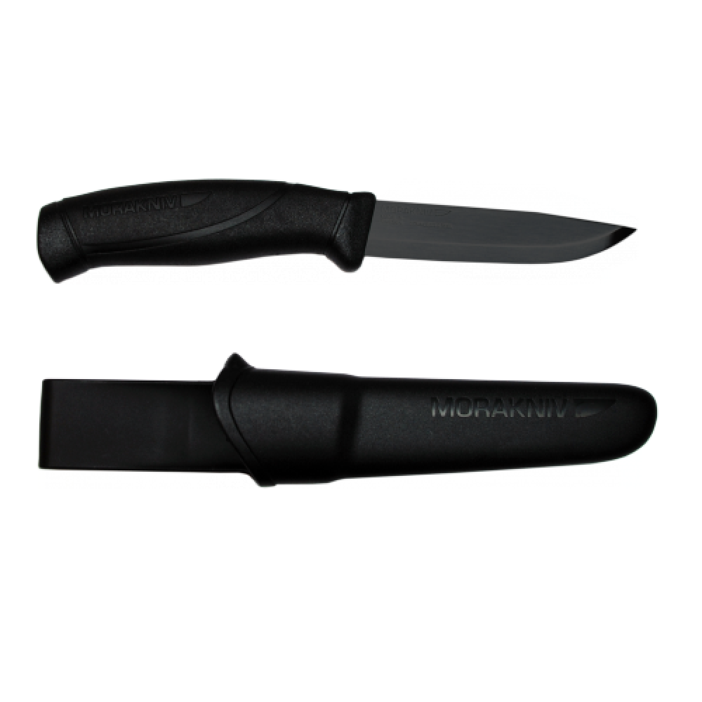Ніж Morakniv Companion Black нержавіюча сталь ,чорний