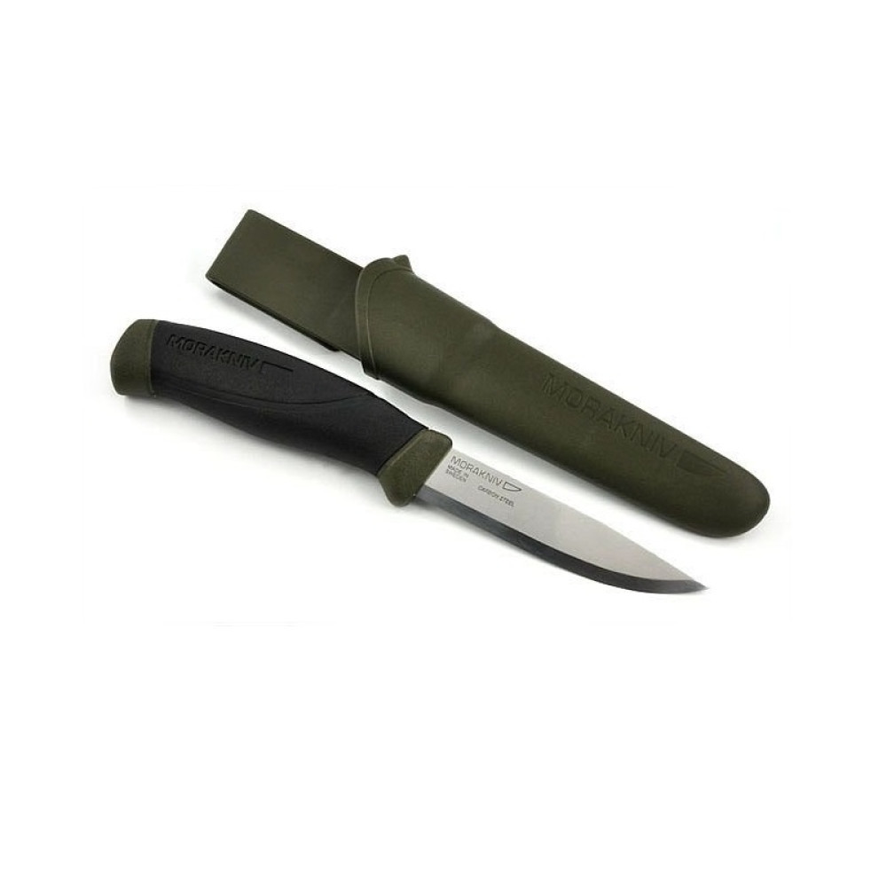 Ніж Morakniv Companion MG C вуглеродна сталь, хакі