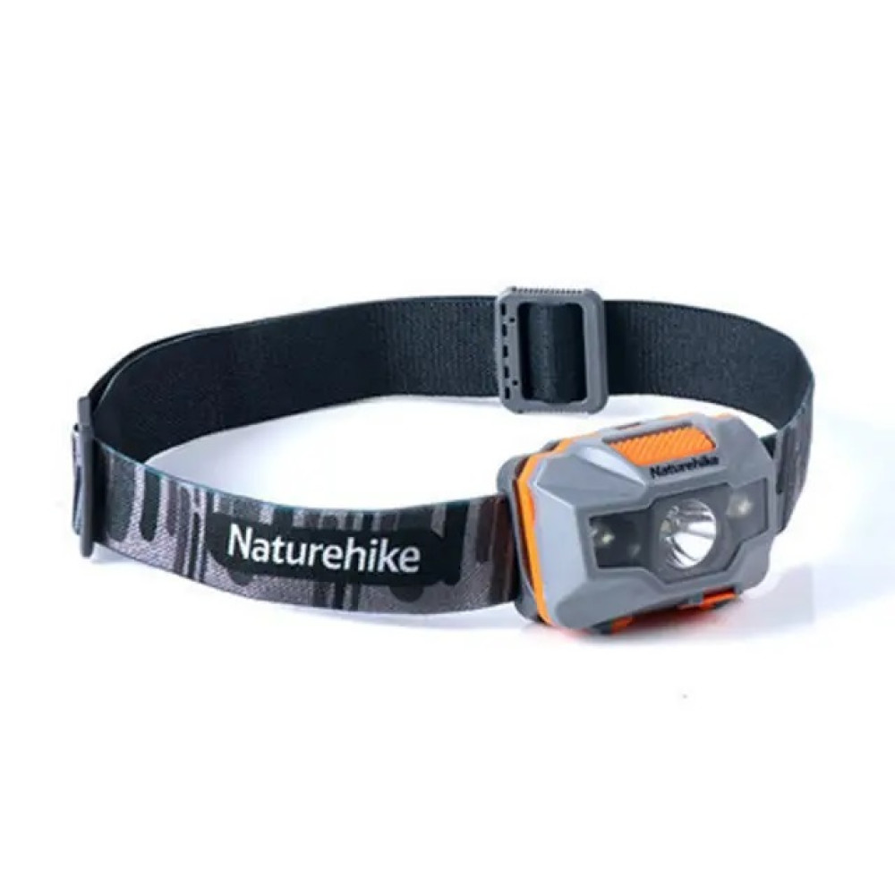 Ліхтар налобний Naturehike TD-02 NH00T002-D, помаранчово-сірий