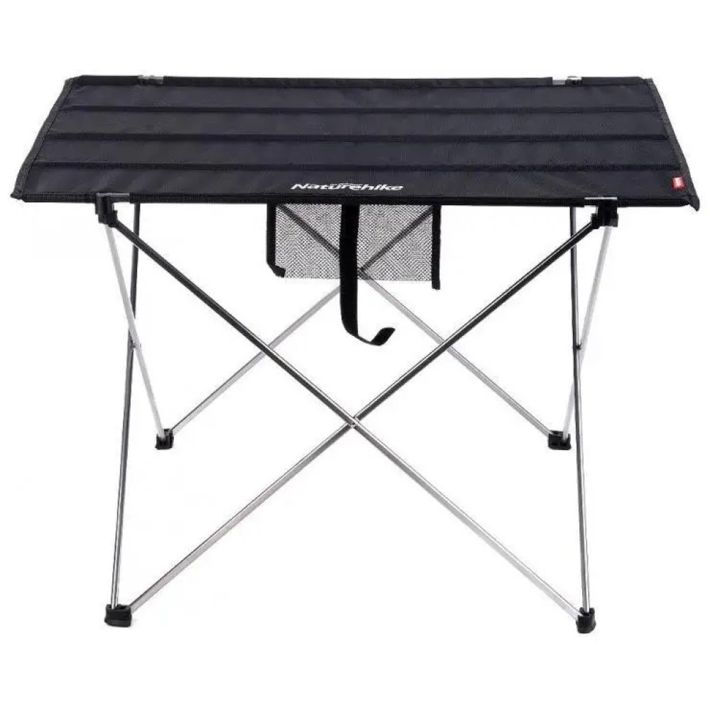 Стіл складний Naturehike NH20JJ020, 1680D Oxford /алюміній, Розмір L, чорний
