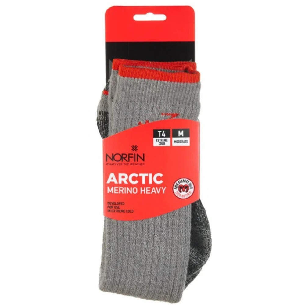 Шкарпетки Norfin T4M ARCTIC MERINO HEAVY LONG р.L(42-44)