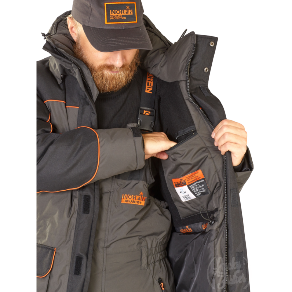 Костюм зимовий мембранний Norfin ATLANTIS + -45°/ 6000мм / XL