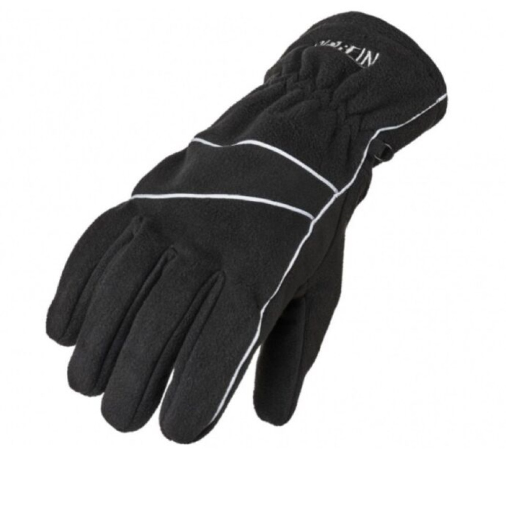 Рукавички мембранні Norfin GALE WINDSTOP (світовідбивна смужка, 80% PL / 20% PU / чорний) р.L
