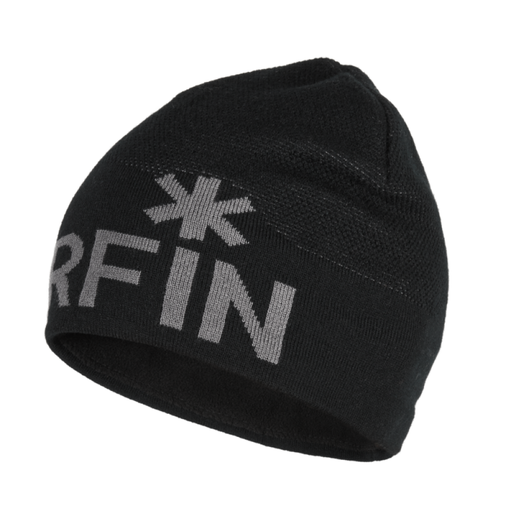 Шапка в'язана Norfin LOCKER (підкл.фліс / чорна /акрил-PL) р.XL