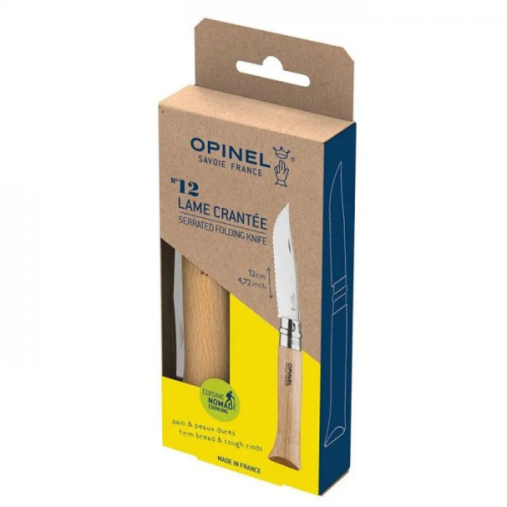 Ніж Opinel №12 VRI серейтор