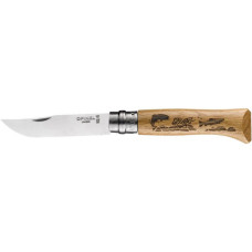 Ніж Opinel №8 VRI Fish ,дуб 