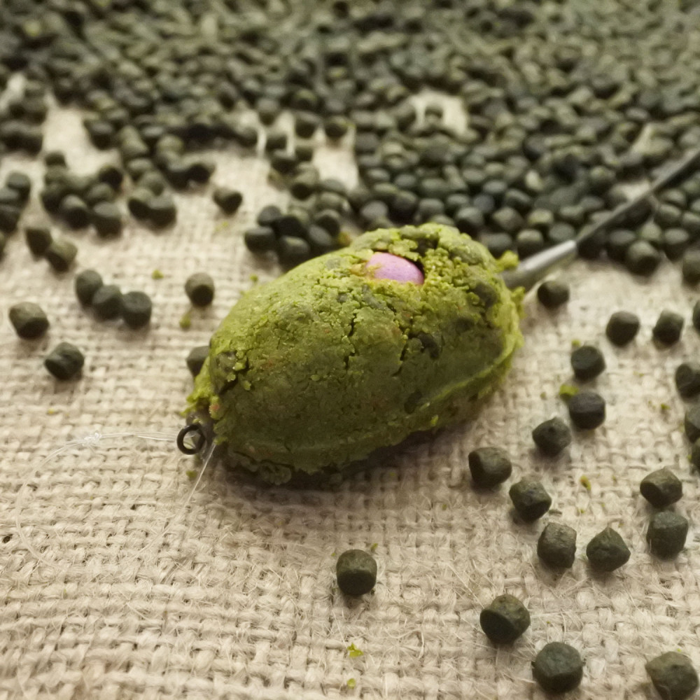 Годівниця Orange Fishing Method Classic Flat, 80гр +вертлюг №4