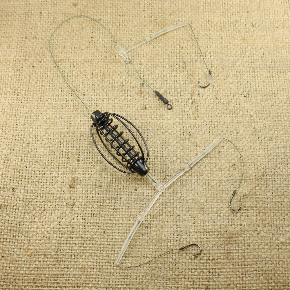 Монтаж Orange Fishing №30 30г,3кр №6. Оснастка для лову каропа "Кавун"