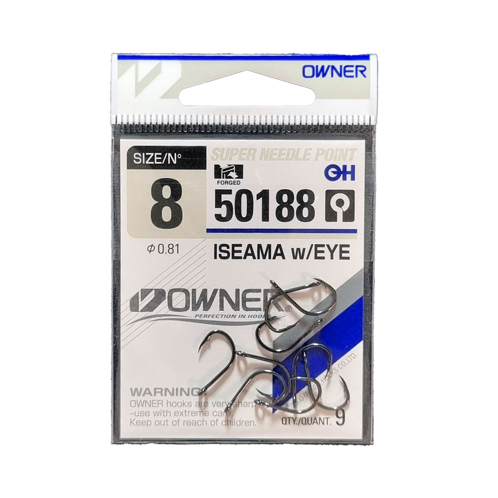 Гачки Owner 50188 Iseama w Eye №08