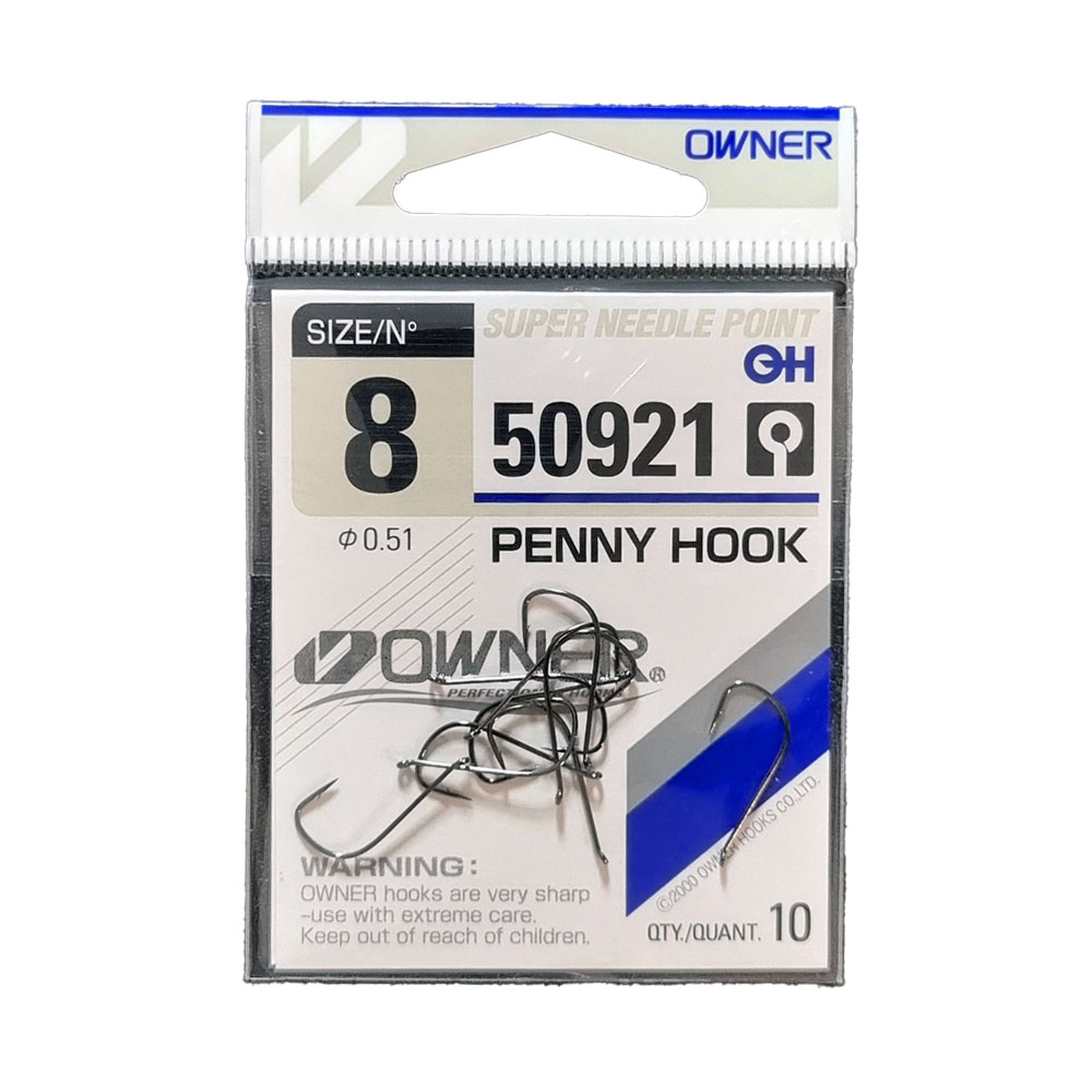 Гачки Owner 50921 Penny Hook №08