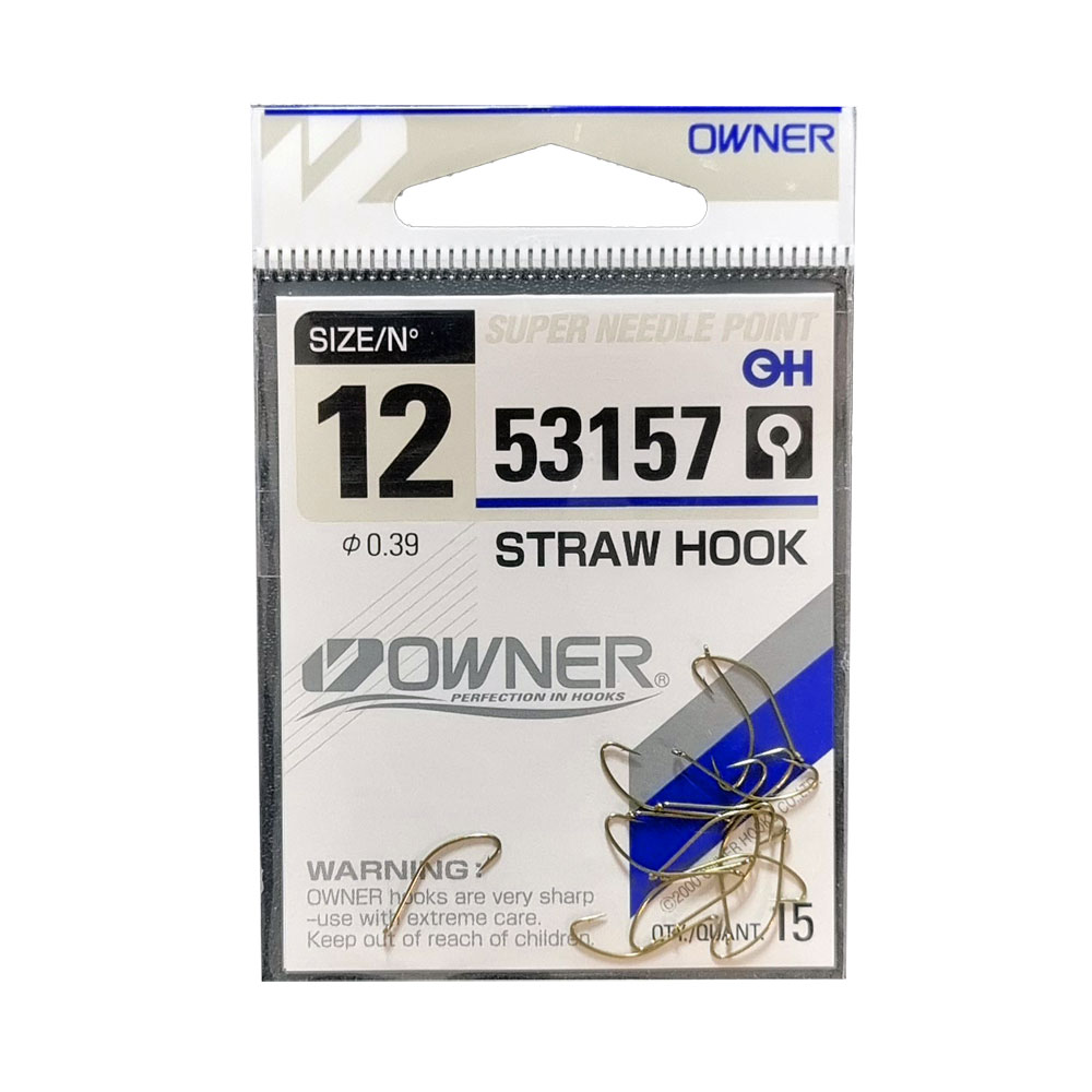 Гачки Owner 53157 Straw Hook №12