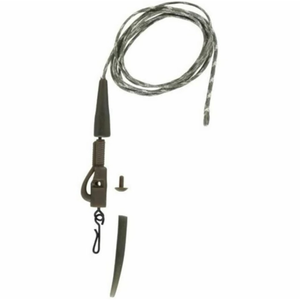 Оснастка коропова Prologic Safety Leadclip Soft Core Leader 80cm 35lb 1pcs