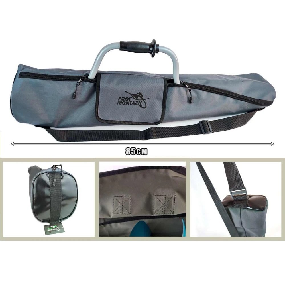 Універсальний чохол ПрофМонтаж для льодобуру до 150мм (Сірий)