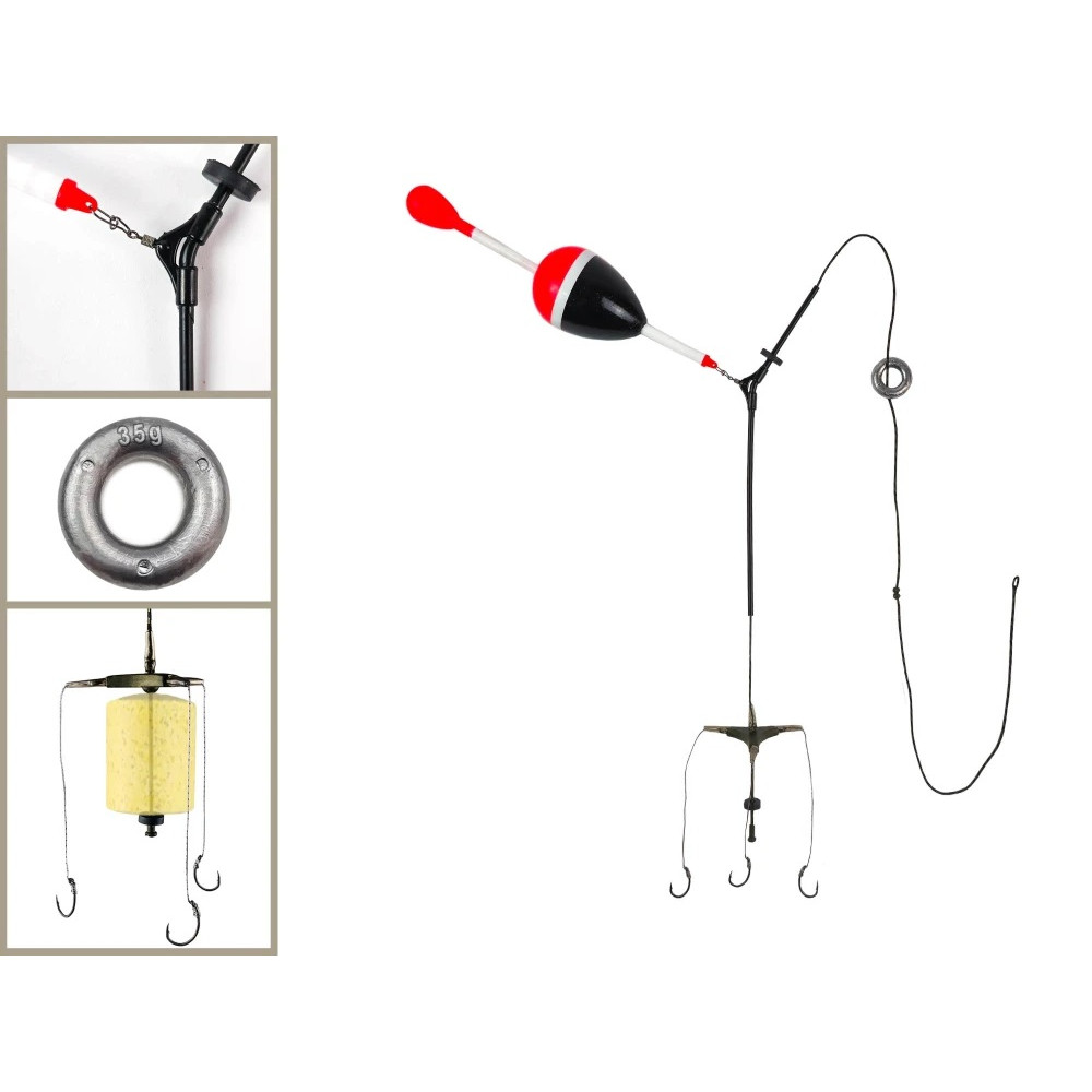Оснащення ProfMontazh Delta на товстолоба (3 гачки)