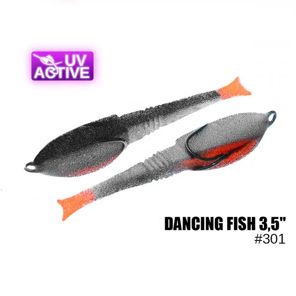 Поролонова рибка Профмонтаж Dancing Fish 4" MIX (301,306,315) 5 шт ПрофМонтаж