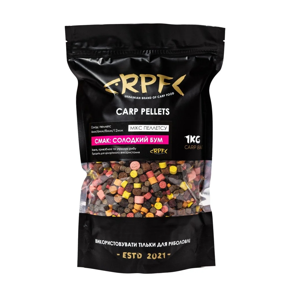 Мікс пелетсу RPF Солодкий бум 1 кг