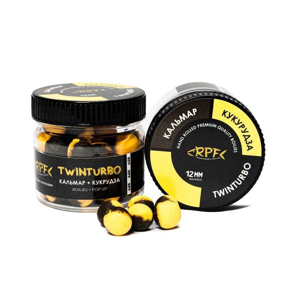 Бойли RPF баланси (два кольори) Кальмар-кукурудза 12мм 30 г