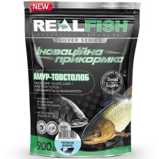 Прикормка Real Fish Товстолоб - Пряжене молоко 900гр