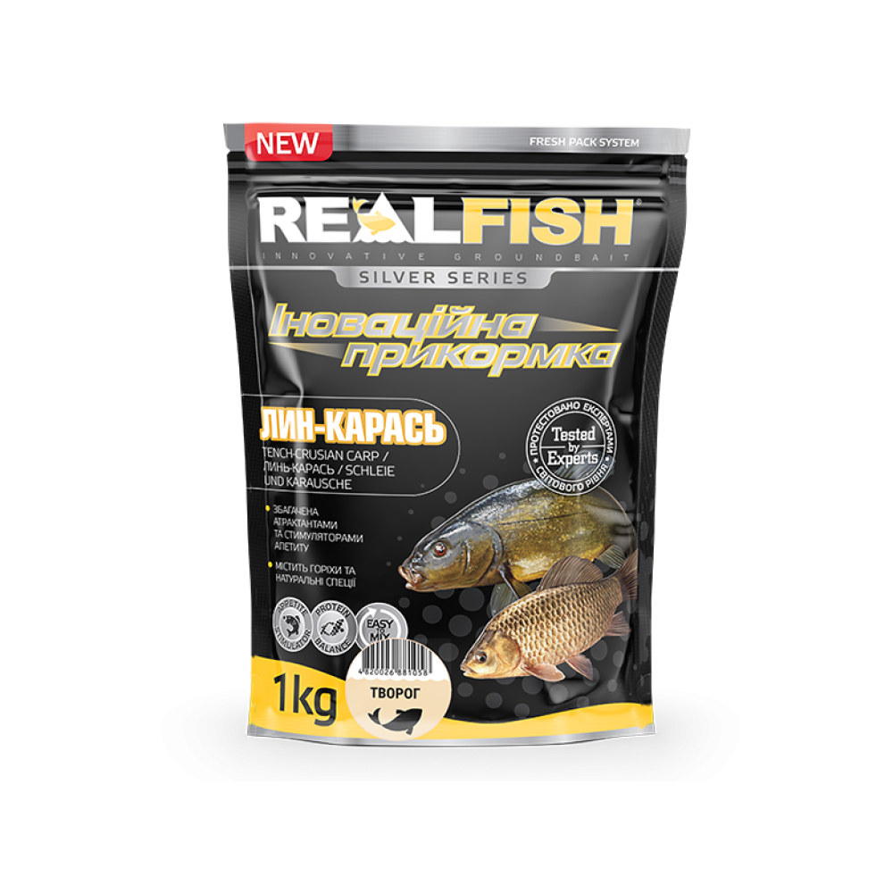 Підгодовування Real Fish Лин-Карась Cир