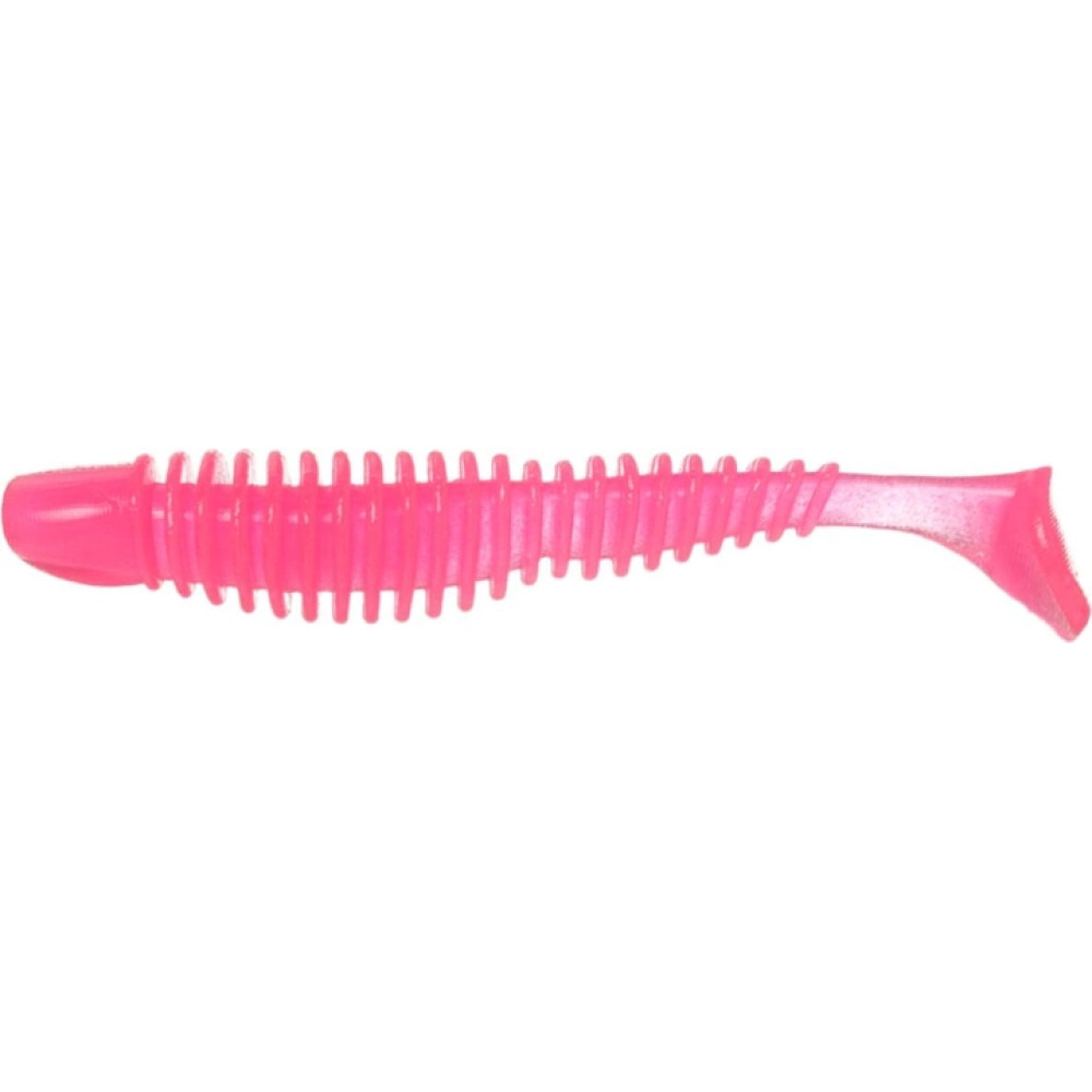 Силіконова приманка Reins Bubbling Shad 4" 206 UV Pink Sigh 8шт