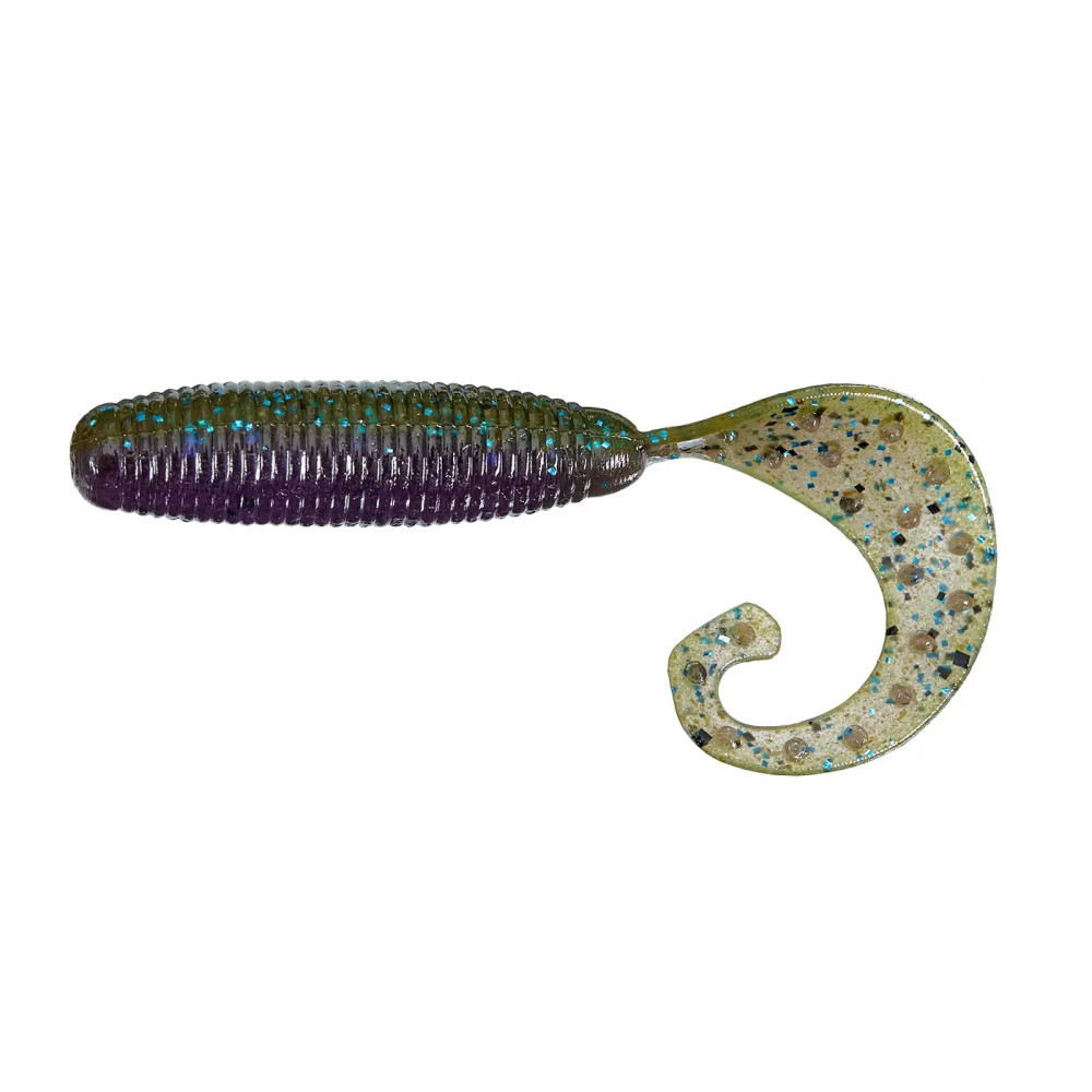 Силіконова приманка Reins Fat G-Tail Grub 3" 060 Onga River Moneybait (10шт/уп)