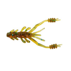 Силіконова приманка Reins Ring Shrimp 2" 565 Motor Oil Green Flake Силіконова приманка Reins Ring Shrimp 2" 565 Motor Oil Green Flake
