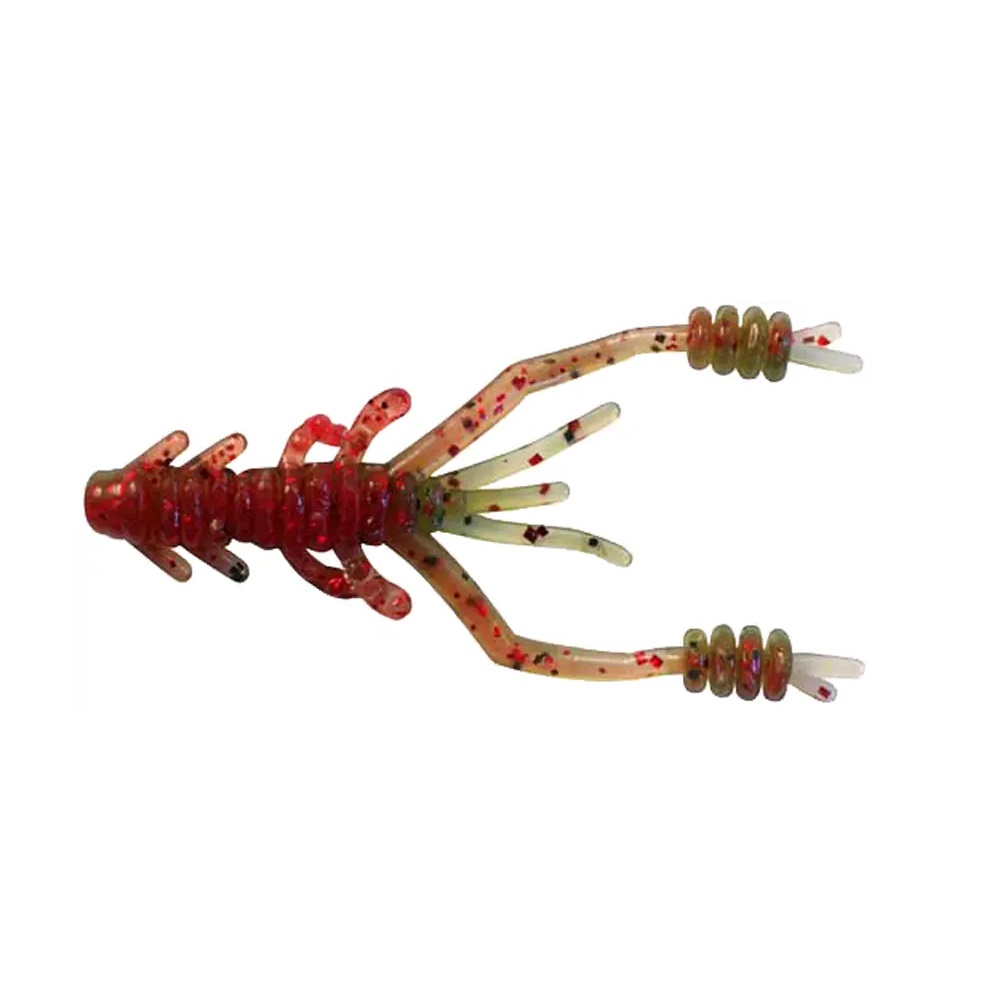 Силіконова приманка Reins Ring Shrimp 3" B20 Tomato Craw (8шт/уп)