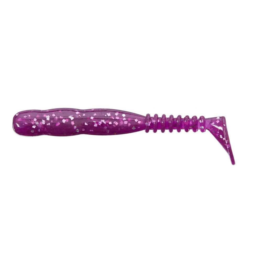 Силіконова приманка Reins Rockvibe Shad 2" 428 Purple Dynamite (20шт/уп)