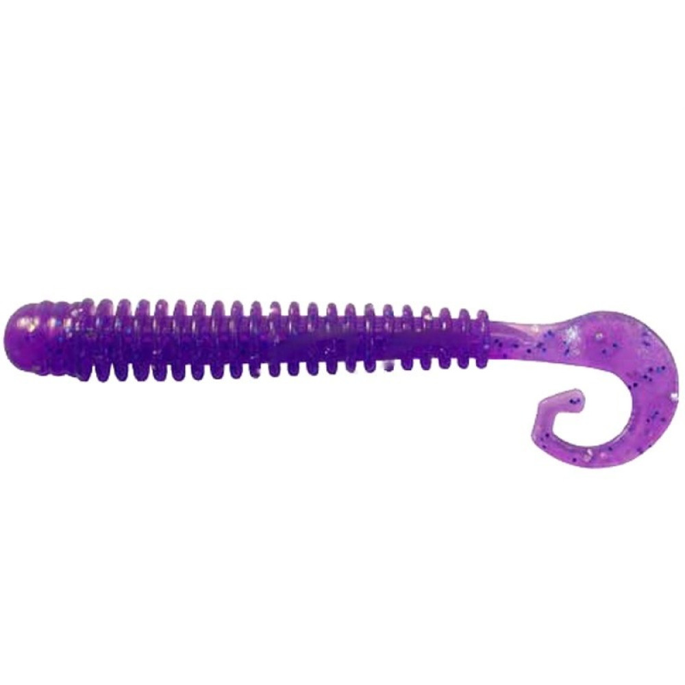 Силіконова приманка Reins G-Tail Saturn Micro 2" 567 Lilac Silver&Blue Flake