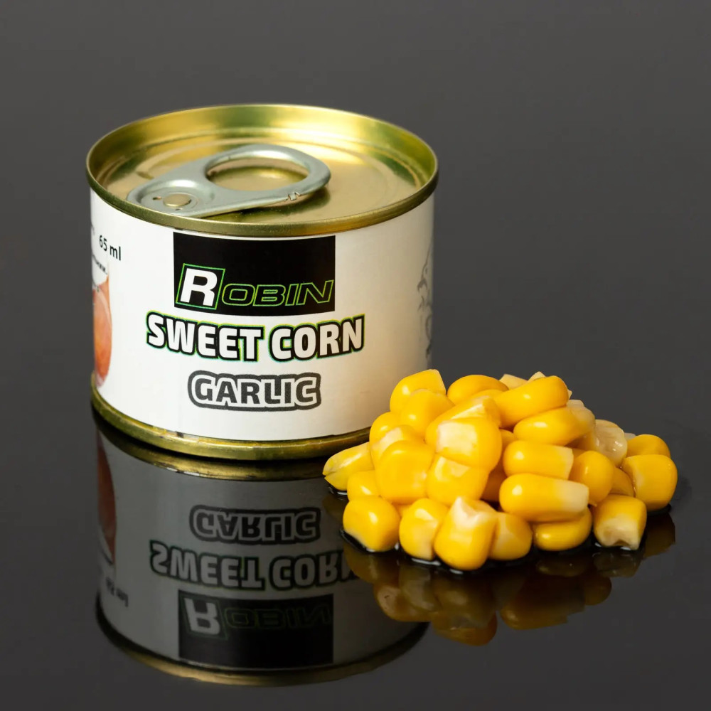 Кукурудза насадочна Robin Sweet Corn Часник 65 мл ж/б