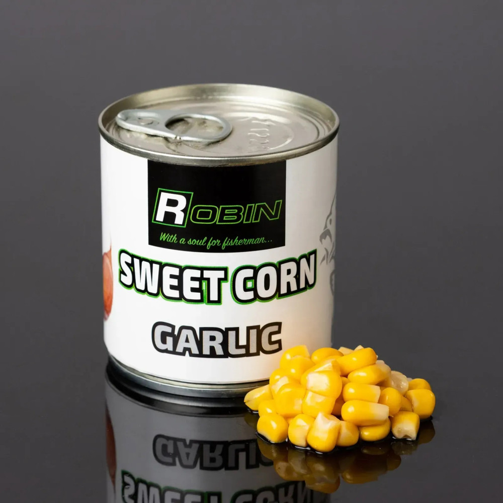 Кукурудза консервована Robin Sweet Corn Часник 200 мл ж/б