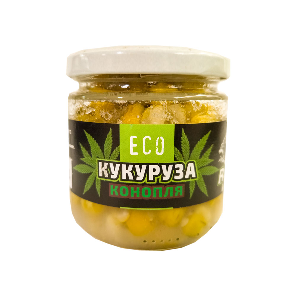 Кукурудза консервована Robin ECO Конопля 200г (банка)