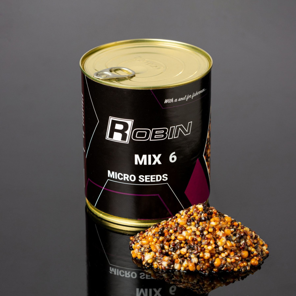 MIX-6 зерен ROBIN 900 ml. ж/б MICRO SEEDS