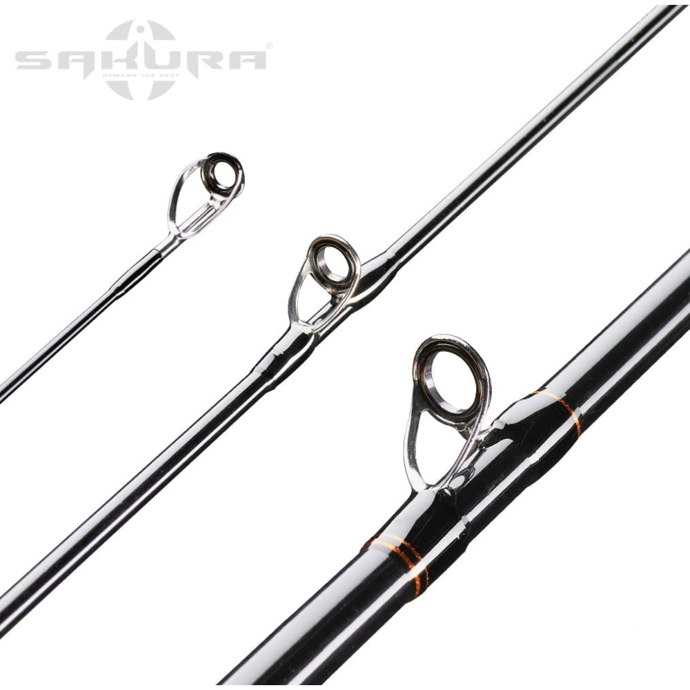 Спінінг Sakura BIDAIA CASTING - BIDC 664 XH - 6'6" (1,98 m) - 14-60 g-4 equal sections -Closed 55cm