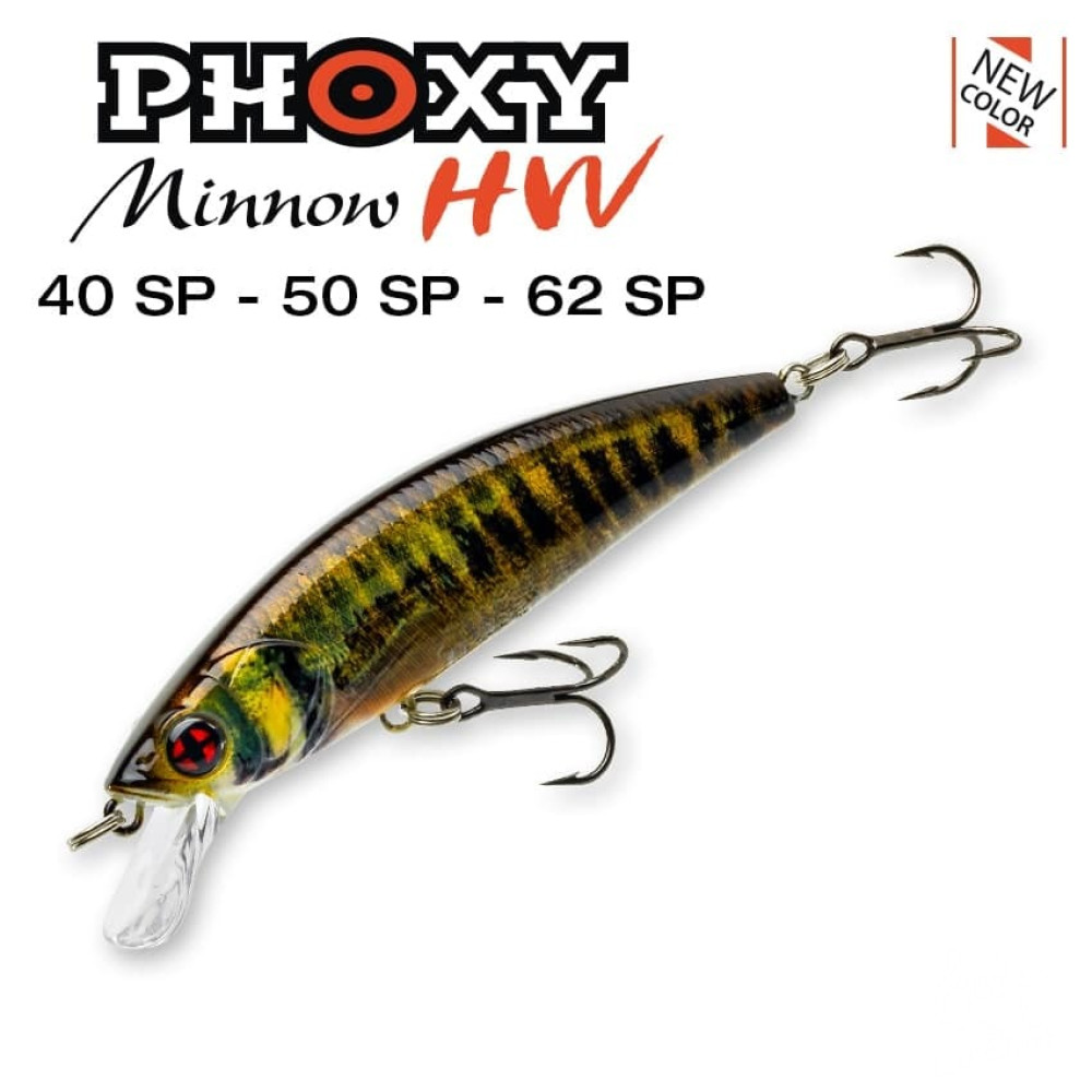 Воблер Sakura PHOXY MINNOW HW 50 SP - 50MM - 3,1 G - A06 (AURORA MINNOW)