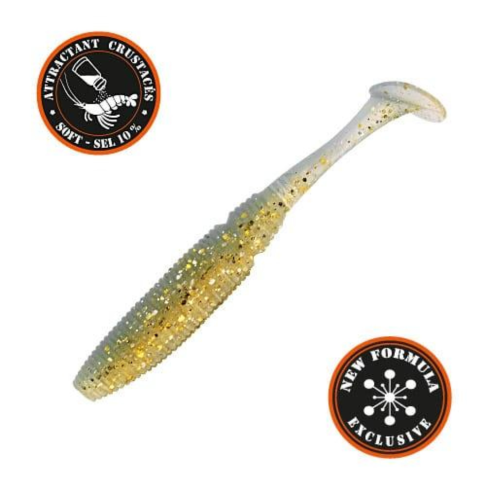 Силіконова приманка SAKURA SLIT SHAD EVO 100 (046)