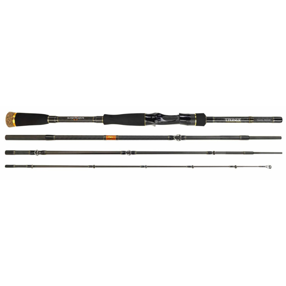Спінінг Sakura TRINIS TRAVEL CAST TRCT 664 XH - 6'6" (1,98 m) - 14-70 g - 4 equal sections - 55cm